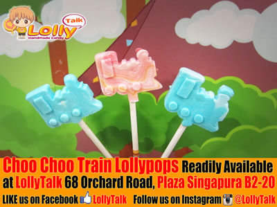 Choo Choo Train Lollipops