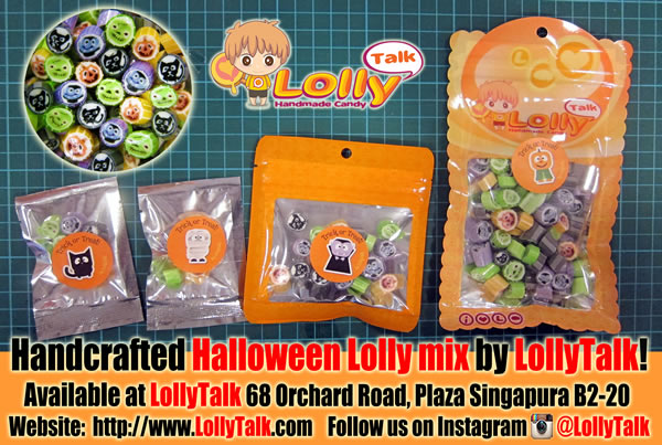 Halloween Lollies in Packets