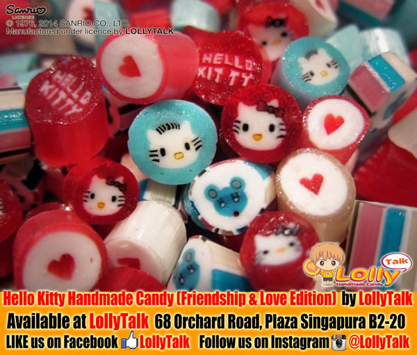 Hello Kitty Handmade Candy by LollyTalk Friendship and Love Edition
