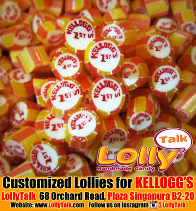 Kellogg's customised lollies