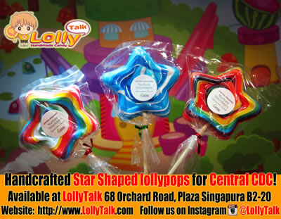 Medium Star lollypops