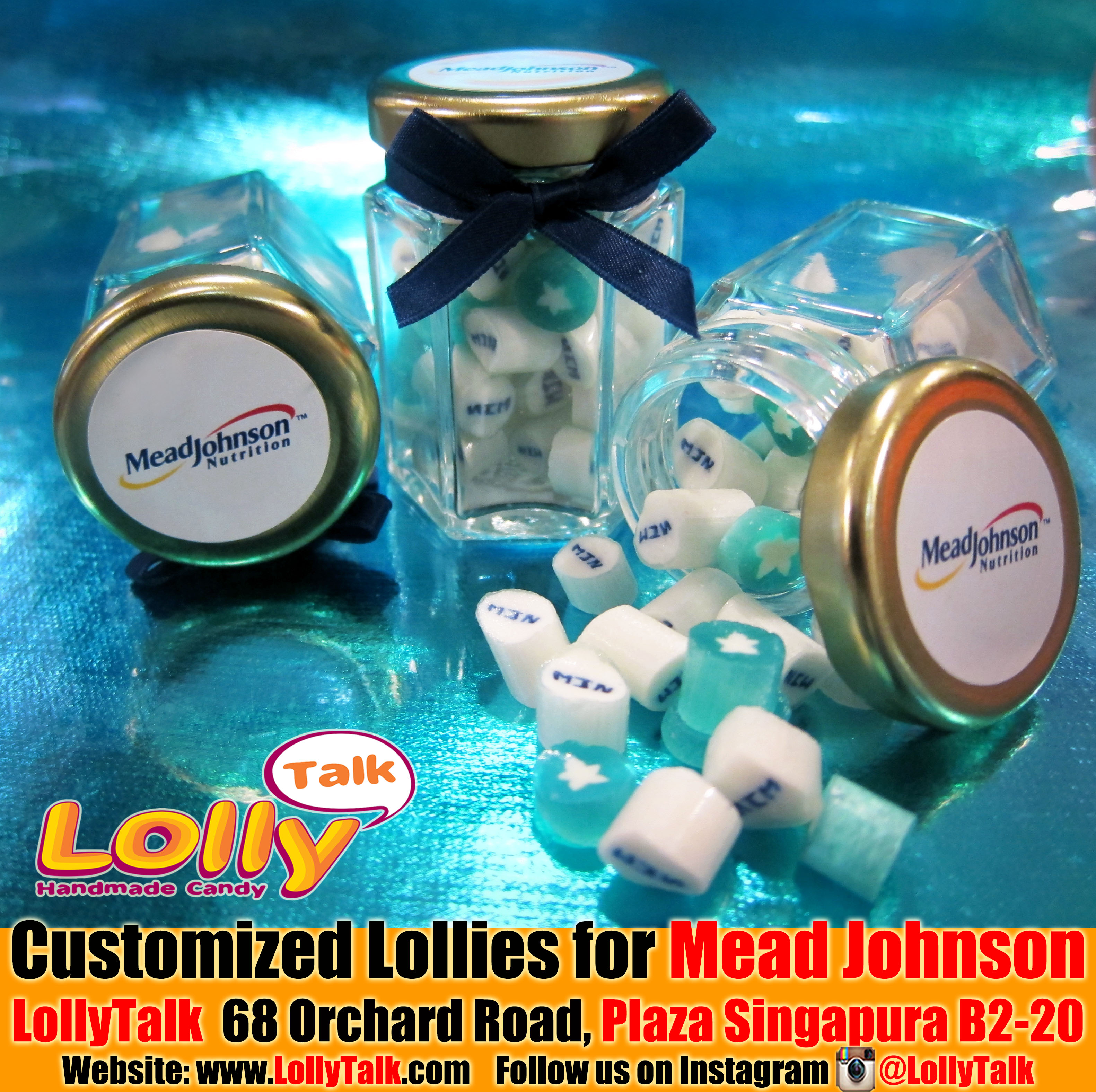 Mead Johnson MJN customized lollies