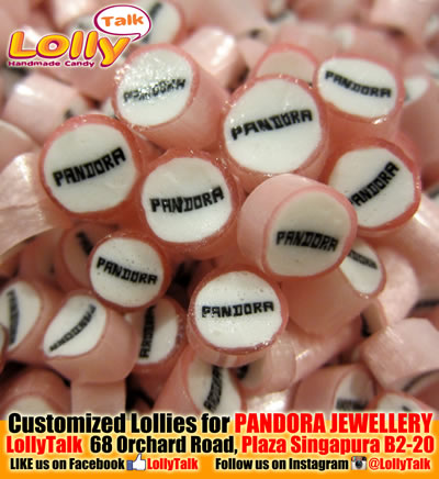 PANDORA customized lollies by LollyTalk