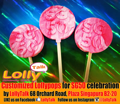 SG50 lollipops