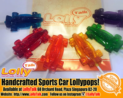 Sports Car lollipops F1